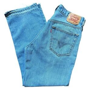 Levi’s 505 Regular Fit Jeans Light Wash Men’s 33x30 Straight Leg Denim